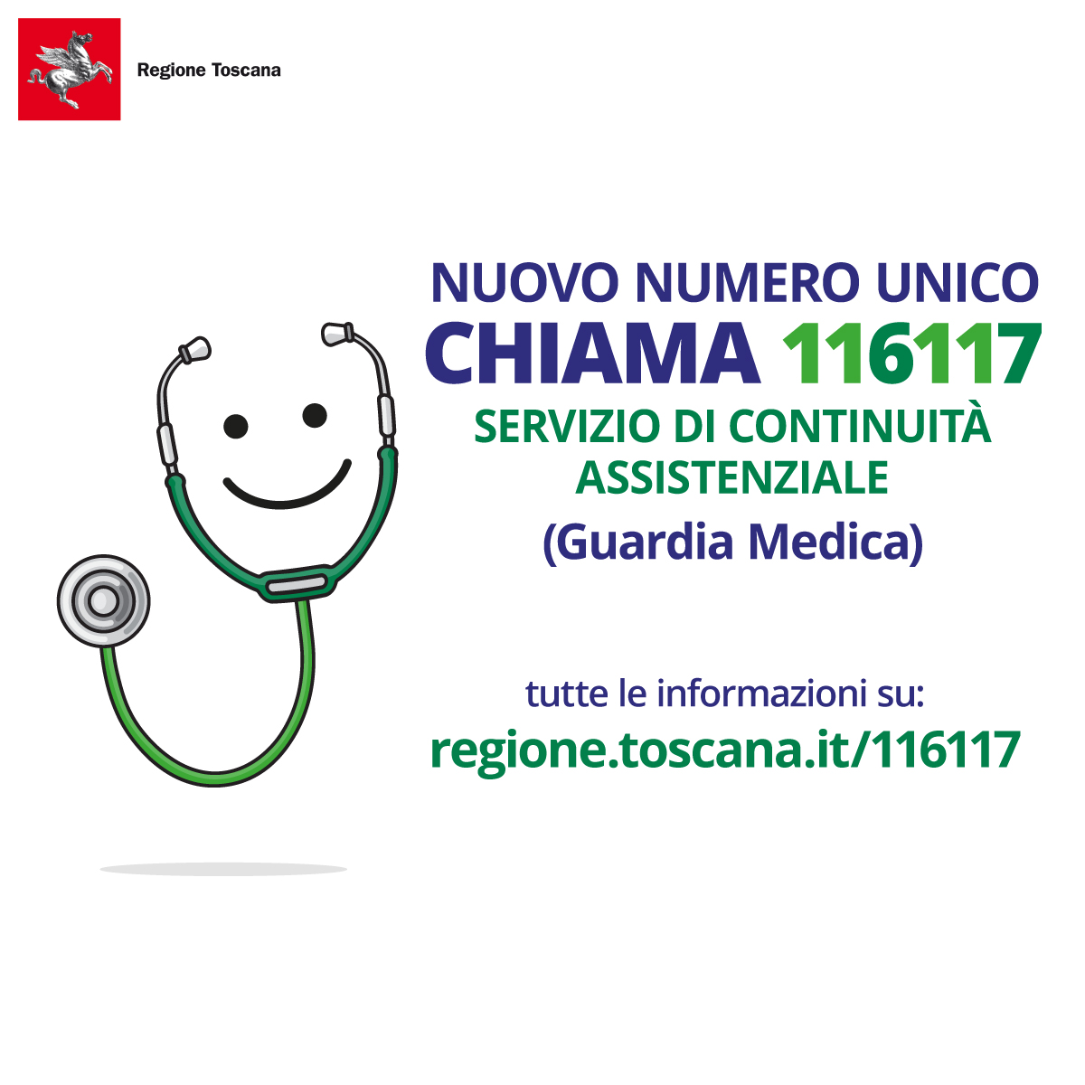 116117 è il nuovo numero della Continuità assistenziale (ex guardia medica)