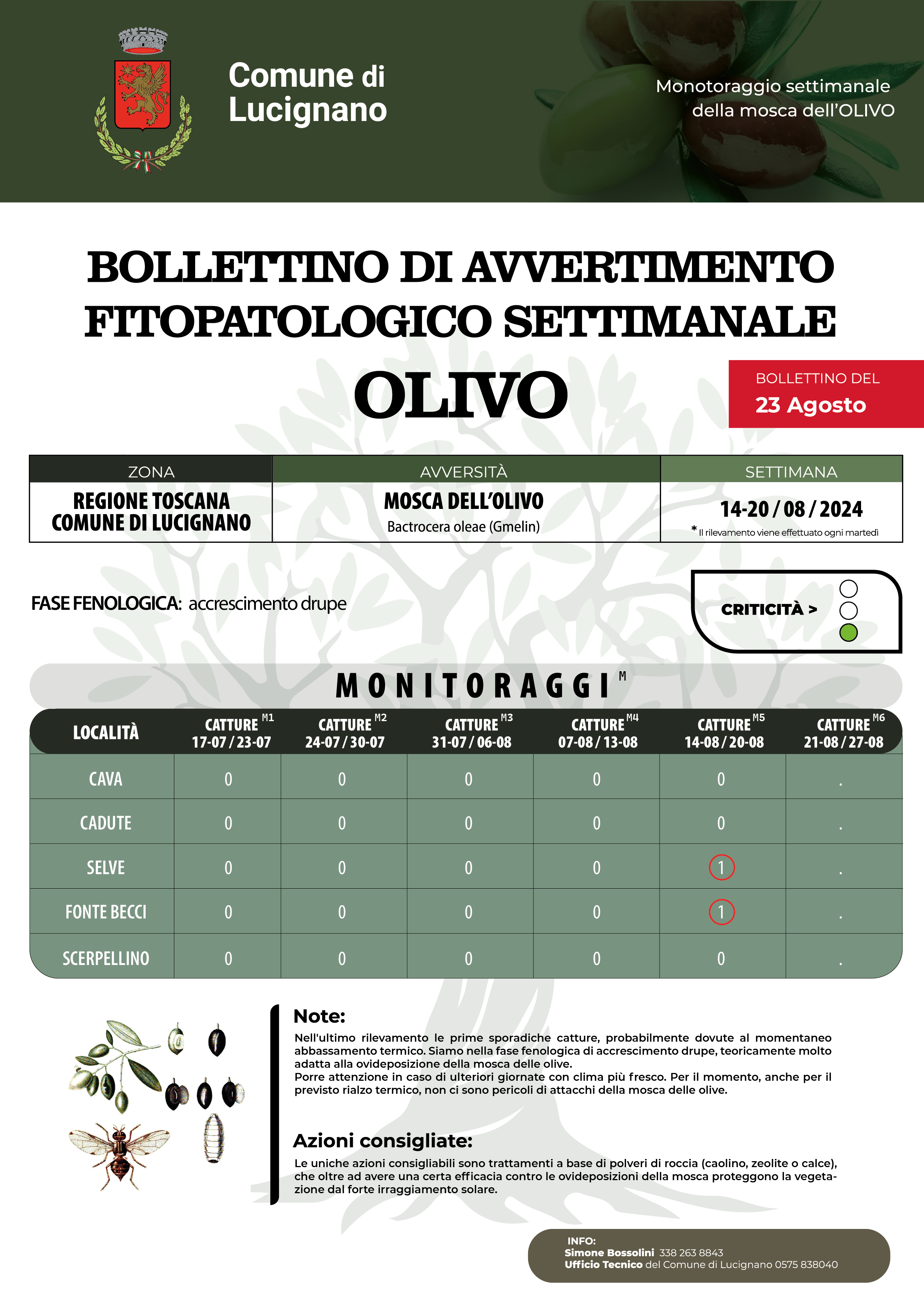 BOLLETTINO MOSCA 23 AGOSTO
